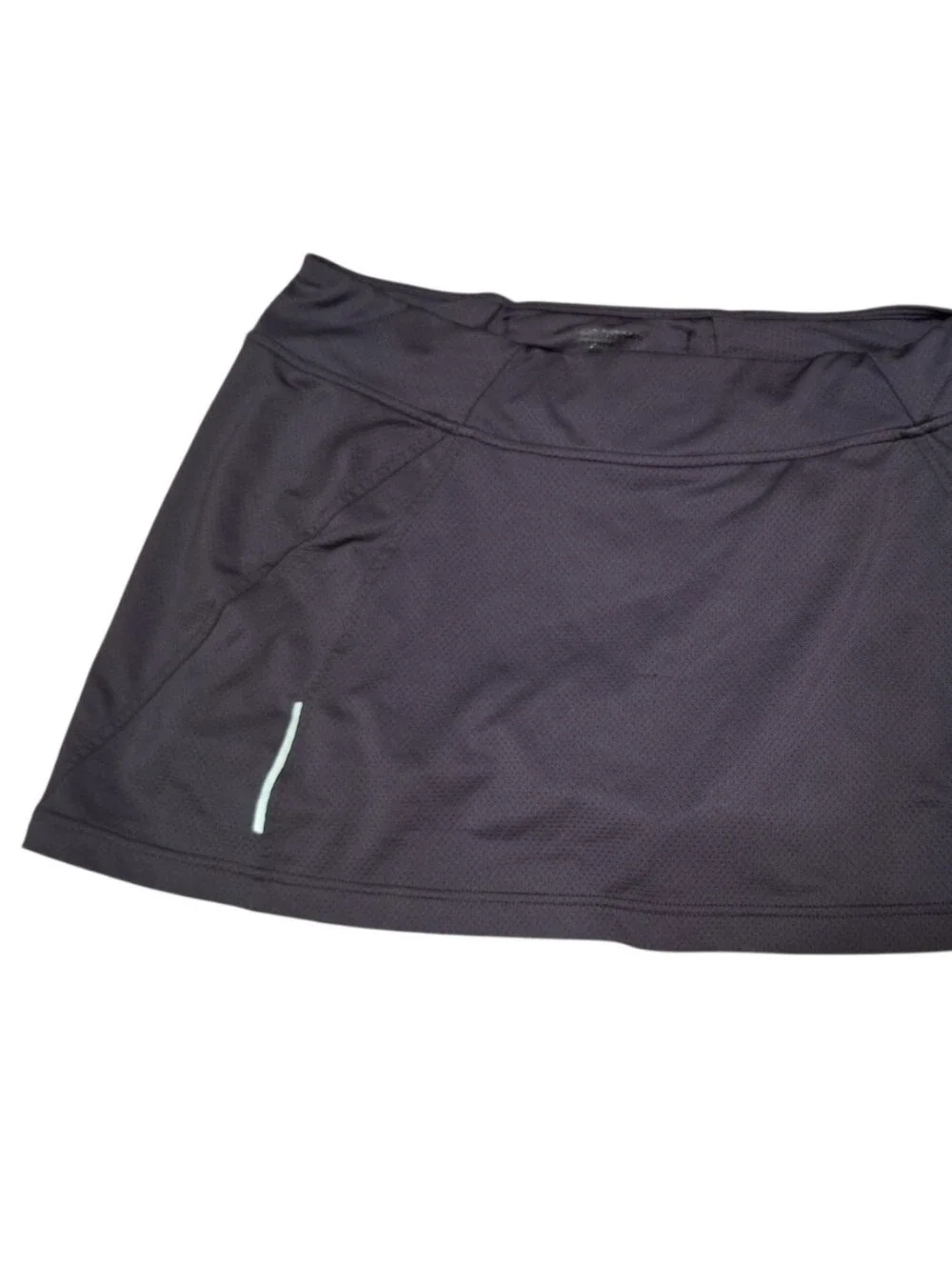 Brooks Mini Skort Running Sporty Black & Gray READ AD For details